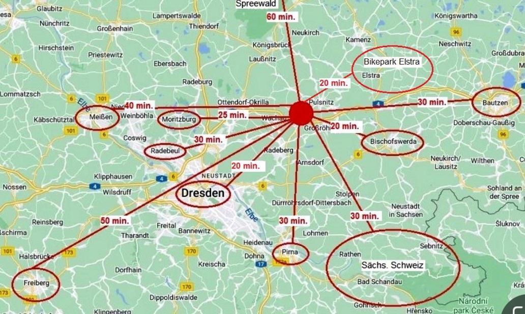 Gemuetliches Appartement - 20 Min Bis Dresden Leppersdorf Kültér fotó